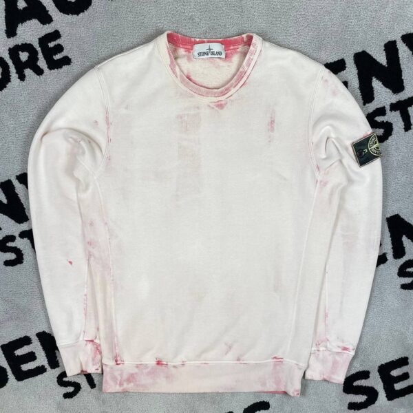 1 STONE ISLAND HAND CORROSION SWEATSHIRT