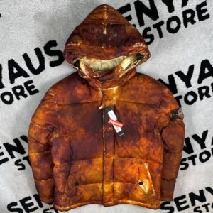 STONE ISLAND x SUPREME PAINTBALL CAMOUFLAGE CRINKLE REPS NY DOWN-TC
