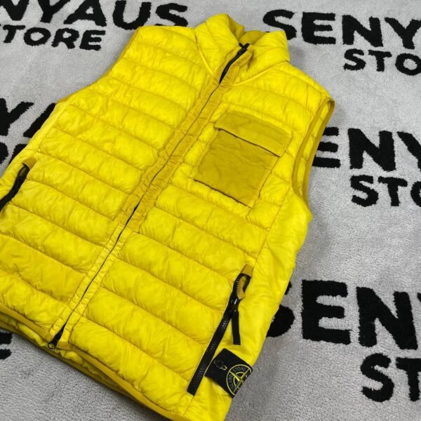 STONE ISLAND GARMENT DYED MICRO YARN DOWN