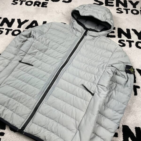 2 STONE ISLAND GHOST O-COTTON / R-NYLON TELA