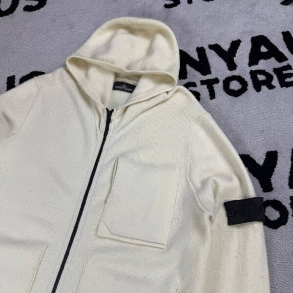 2 STONE ISLAND SHADOW PROJECT WOOL ZIP HOODIE