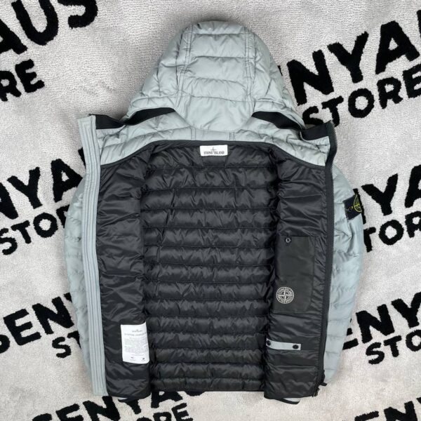 3 STONE ISLAND GHOST O-COTTON / R-NYLON TELA