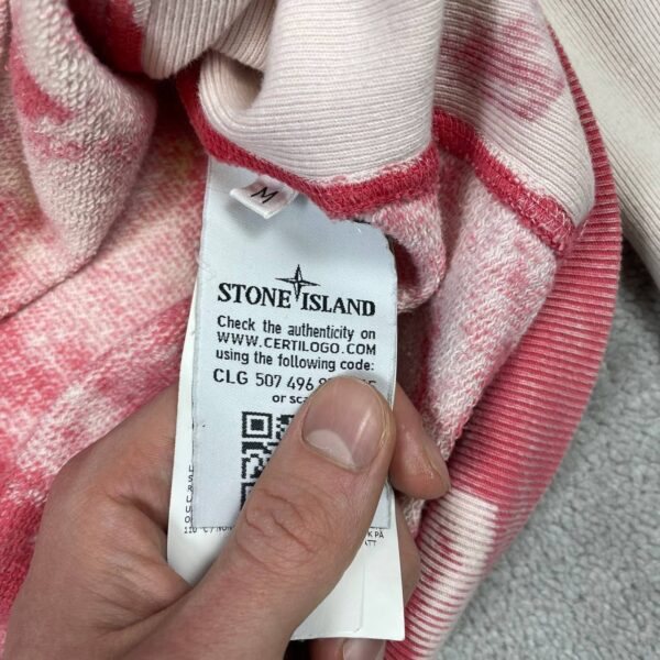 5 STONE ISLAND HAND CORROSION SWEATSHIRT