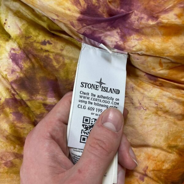 7 STONE ISLAND x SUPREME PAINTBALL CAMOUFLAGE CRINKLE REPS NY DOWN-TC