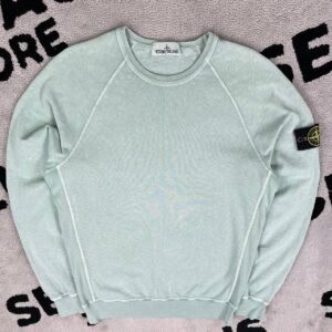 STONE ISLAND GARMENT DYED SWEATSHIRT