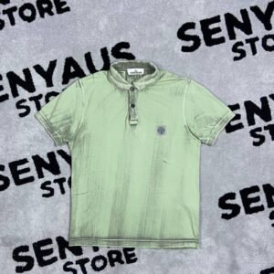 STONE ISLAND HAND CORROSION POLO