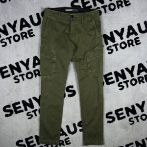 STONE ISLAND GARMENT DYED CARGO PANTS