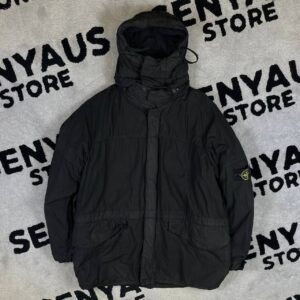STONE ISLAND WAXED COTTON VINTAGE JACKET