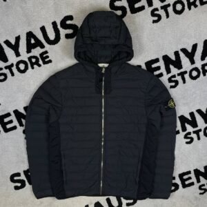 STONE ISLAND LOOM R-NYLON WOVEN DOWN CHAMBERS STRECH NYLON-TC
