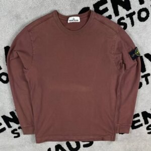 STONE ISLAND GARMENT DYED SWEATSHIRT