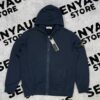 STONE ISLAND ZIP HOODIE
