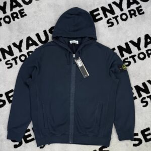 STONE ISLAND ZIP HOODIE