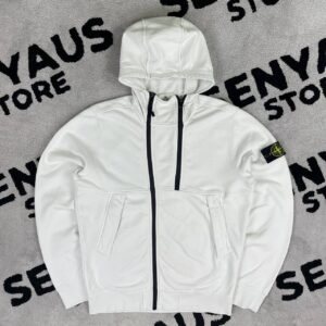 STONE ISLAND ZIP HOODIE