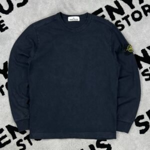 STONE ISLAND GARMENT DYED SWEATSHIRT