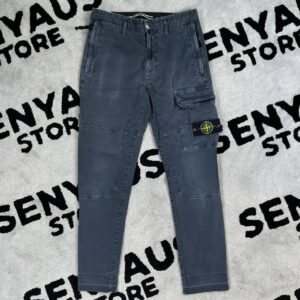 STONE ISLAND GARMENT DYED CARGO PANTS