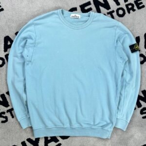 STONE ISLAND GARMENT DYED SWEATSHIRT