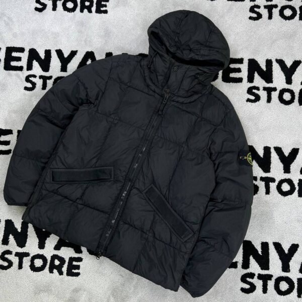 STONE ISLAND GARMENT DYED CRINKLE REPS NY DOWN