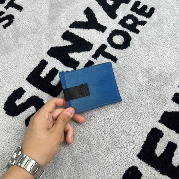 STONE ISLAND UPCYCLING NYLON METAL WALLET