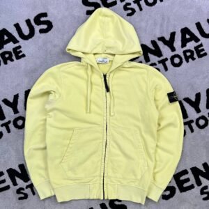 STONE ISLAND ZIP HOODIE
