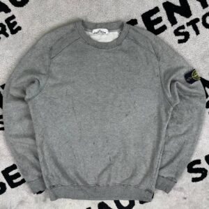 STONE ISLAND DUST COLOUR SWEATSHIRT