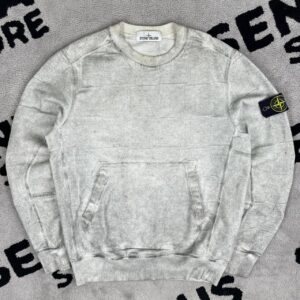 STONE ISLAND DUST COLOUR SWEATSHIRT
