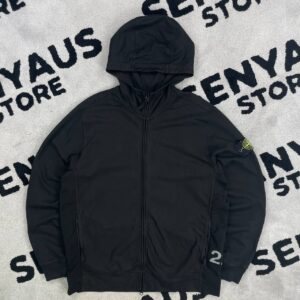 STONE ISLAND ZIP HOODIE PIATTINA 82/22