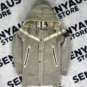 STONE ISLAND x NIKE JACQUARD GRID ON WOOL FUR
