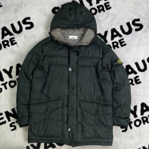 STONE ISLAND LIGHT RESIN TREATED COTTON JACKET