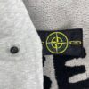 STONE ISLAND ZIP HOODIE WITH NYLON METAL
