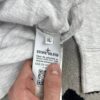 STONE ISLAND ZIP HOODIE WITH NYLON METAL