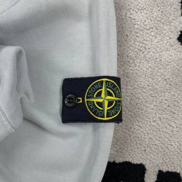 STONE ISLAND GARMENT DYED ZIP HOODIE