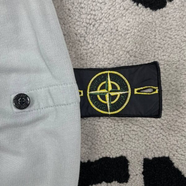 STONE ISLAND GARMENT DYED ZIP HOODIE