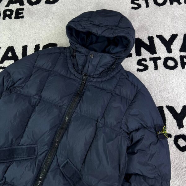 STONE ISLAND GARMENT DYED CRINKLE REPS NY DOWN