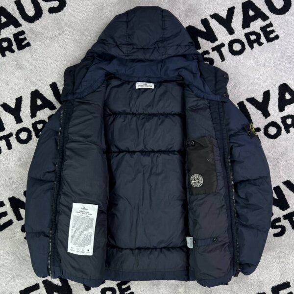 STONE ISLAND GARMENT DYED CRINKLE REPS NY DOWN