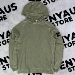STONE ISLAND GARMENT DYED HOODIE