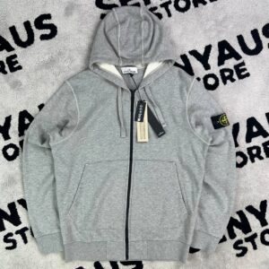 STONE ISLAND ZIP HOODIE
