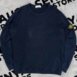 STONE ISLAND GARMENT DYED SWEATSHIRT