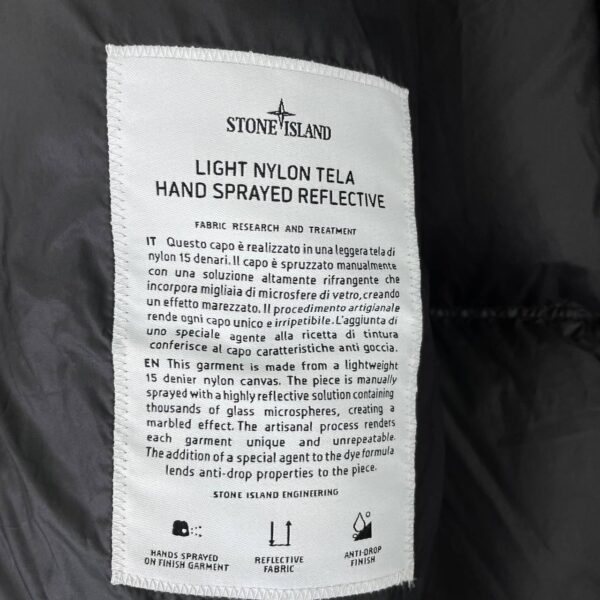photo_2026-08-10_21-28-31 STONE ISLAND LIGHT NYLON TELA HAND SPRAYED REFLECTIVE