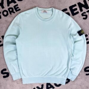 STONE ISLAND GARMENT DYED SWEATSHIRT