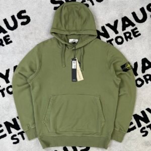 STONE ISLAND GARMENT DYED HOODIE