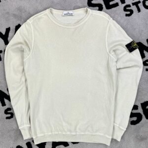STONE ISLAND GARMENT DYED SWEATSHIRT