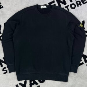STONE ISLAND GARMENT DYED SWEATSHIRT