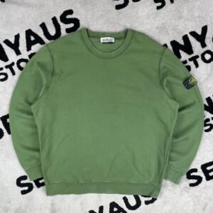 STONE ISLAND GARMENT DYED SWEATSHIRT