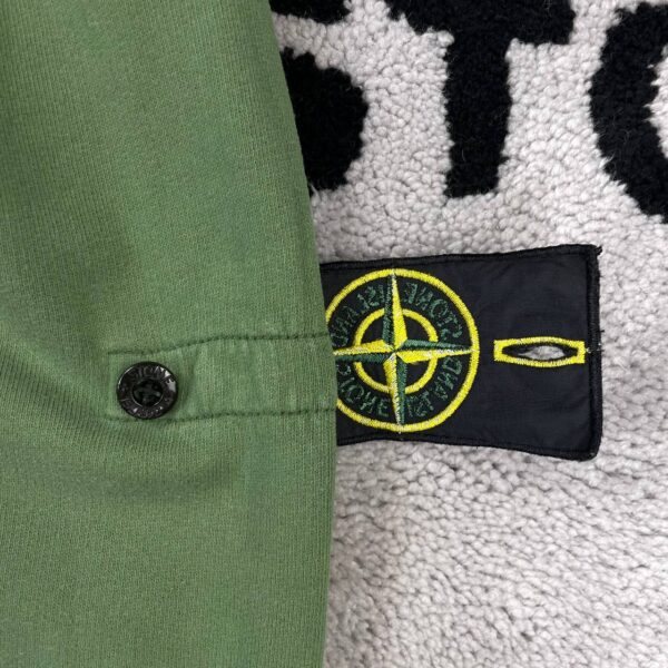 STONE ISLAND GARMENT DYED SWEATSHIRT