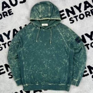 STONE ISLAND OFF DYE HOODIE