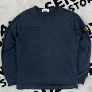 STONE ISLAND GARMENT DYED SWEATSHIRT