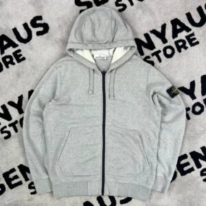 STONE ISLAND ZIP HOODIE