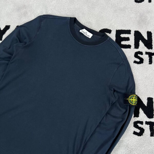 STONE ISLAND GARMENT DYED SWEATSHIRT