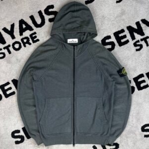 STONE ISLAND ZIP HOODIE