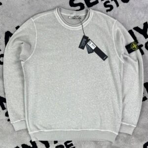 STONE ISLAND GARMENT DYED SWEATSHIRT